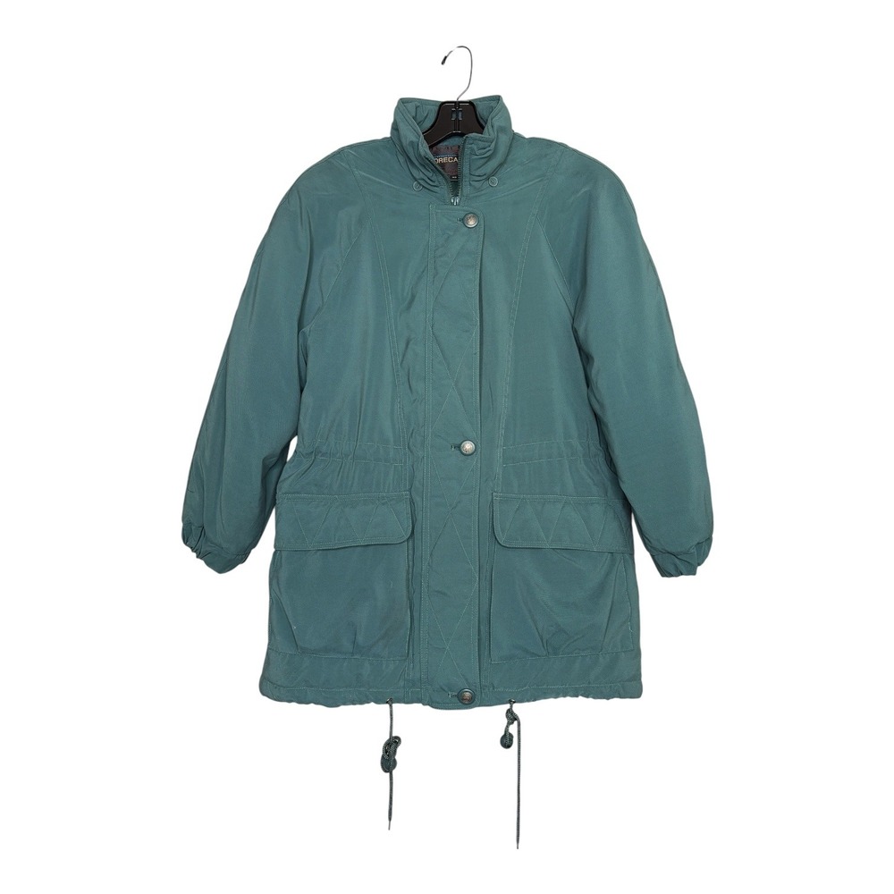 Forecaster of Boston Vintage Teal Blue Thermoloft Insulated Parka Jacket XS